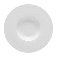 Тарелка для пасты «Это» с широким бортом;фарфор;200мл;D=270,H=35мм;белый