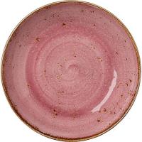 Салатник «Крафт распберри»;фарфор;0,835л;D=216,H=40мм;розов.