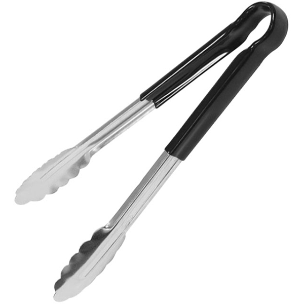 Щипцы;сталь нерж.;,L=30см;черный