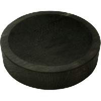 Блюдо для подачи;дуб;D=200,H=45мм;черный