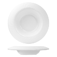 Салатник «Нью Граффити»;фарфор;0,5л;D=240,H=35мм;белый