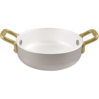 Сковорода порционная для омлета;алюмин.,латунь;D=12,H=4см