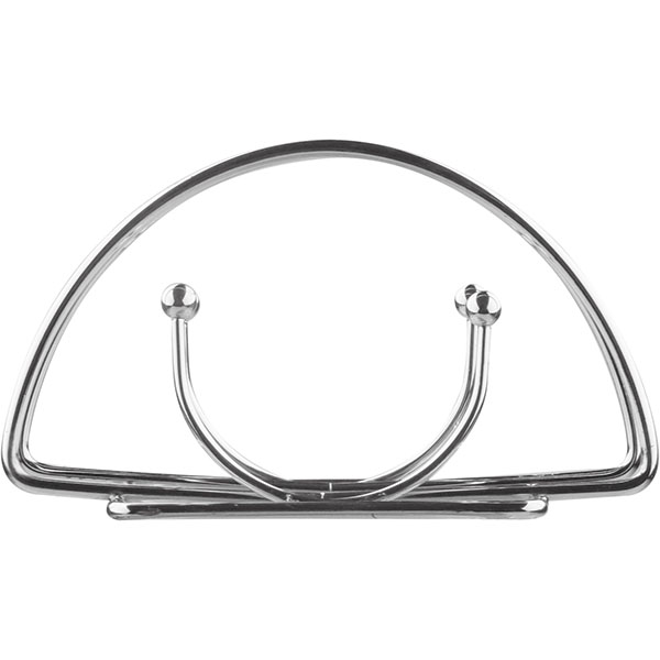 Салфетница ажурная;сталь;,L=14,B=5см;металлич.