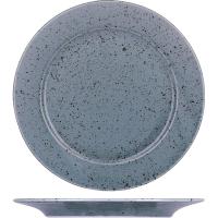 Тарелка «Лайфстиль» мелкая;фарфор;D=26,H=2см;мятно-бирюз.