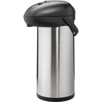 Термос «Санекс»;сталь нерж.,пластик;5л;,H=42,L=23,5,B=15,5см;серебрист.,черный