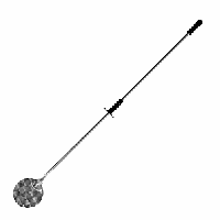 Лопата поворот. д/пиццы;сталь нерж.,абс-пластик;D=16,L=170см;металлич.,черный