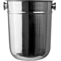 Ведро для шампанского «Проотель»;сталь;7,6л;D=22,5/14,5,H=26,B=24см;металлич.