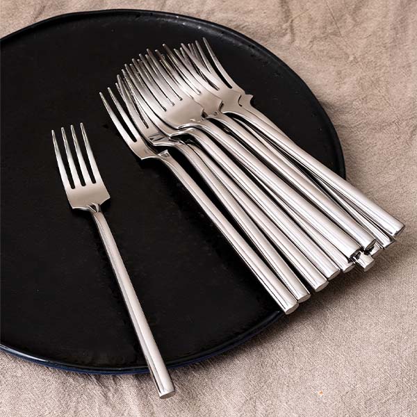 Вилка столовая «Саппоро бэйсик»;сталь нерж.;,L=190,B=25мм;металлич.