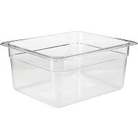 Гастроемкость (1/2);поликарбонат;8,9л;,H=15,L=32,5,B=26,5см;прозр.