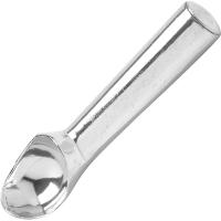 Ложка д/морожен.б/механизма;алюмин.;D=6,L=17см;металлич.