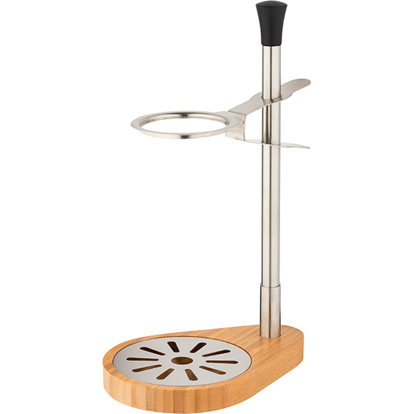 Дрип-станция;сталь нерж.,дерево