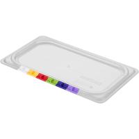 Крышка для гастроемкости GN 1/4;полипроп.;,L=26,5,B=16,2см;прозр.