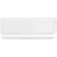 Блюдо прямоугольное;фарфор;,L=31,B=9см;белый