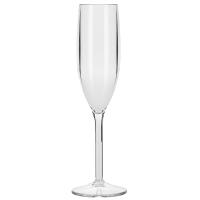 Бокал-флюте;поликарбонат;210мл;D=72,H=243мм;прозр.