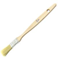 Кисточка кондитерская;дерево,щетина натур.;,L=22,B=2см;бежев.,металлич.