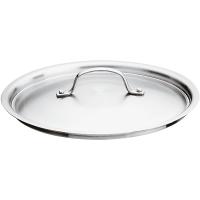 Крышка;сталь нерж.;D=16см;металлич.