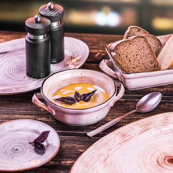 Блюдце для бульонной чашки «Пастораль» для P6136515-S-SH115;фарфор;D=15,5см;зелен.