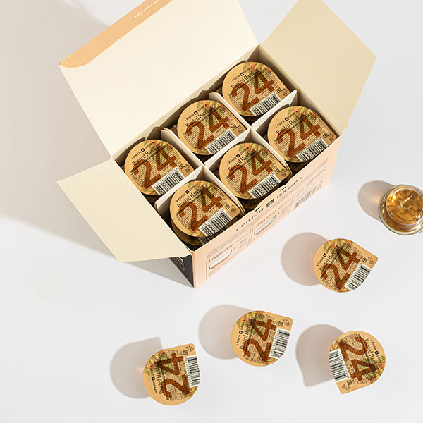 Сироп «Жареный Лесной Орех» ароматизированный порционный Pinch&Drop[30шт];картон;15мл;,H=12,L=15,5,B