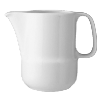 Молочник «Акапулько»;фарфор;240мл;D=72,H=117,L=115,B=98мм;белый