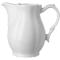 Молочник «В.Виена»;фарфор;300мл;D=57,H=100,L=120/80мм;белый