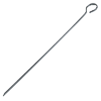 Шампур[12шт];сталь нерж.;,L=12см;металлич.