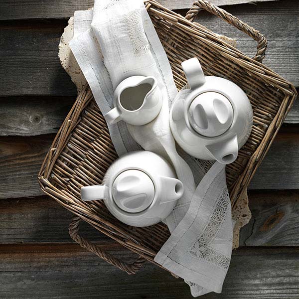 Чайник заварочный «Лив»;фарфор;0,6л;D=7см;белый Чайник заварочный «Лив»;фарфор;0,6л;D=7см;белый