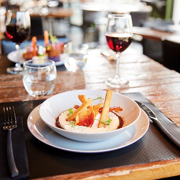 Тарелка «Эволюшнс Гранит» мелкая;стекло;D=25см;серый