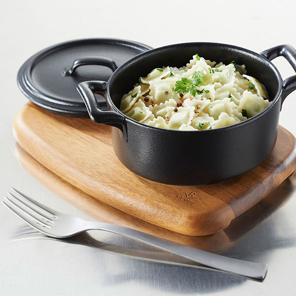 Крышка «Бель Кузин»;фарфор;D=14,H=2см;черный