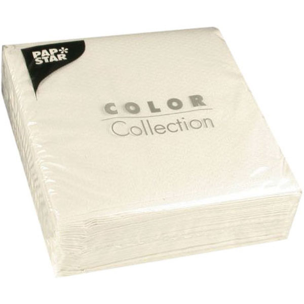 Салфетки 1-слойные 33*33см[100шт];бум. салфет.;,H=60,L=175,B=175мм;белый