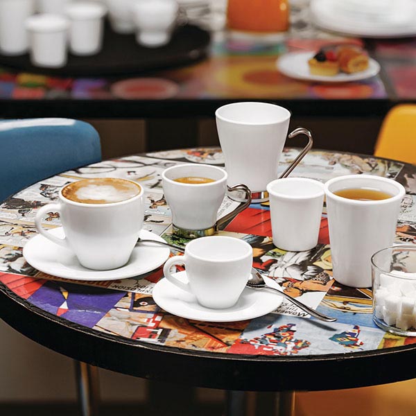 Блюдце «Кейрвейр»;стекло;D=160,H=18мм;белый