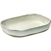 Салатник «Мерси» №7 песчаник;,H=30,L=145,B=105мм;кремов.