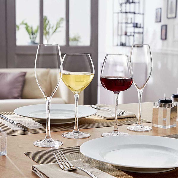 Бокал для вина «Вайн Эмоушнс»;хр.стекло;350мл;D=54/85,H=210мм;прозр.