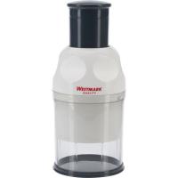 Измельчитель д/овощей ручной;пластик,сталь нерж.;D=10,H=10,L=19,B=10см;белый,прозр.