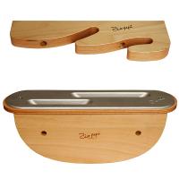 Подставка д/2-х лопат д/пиц-рии+держатель;дерево,металл;,H=16,L=44,B=11см;древесн.,металлич.