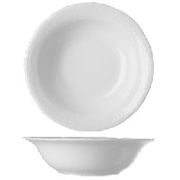 Салатник «В.Виена»;фарфор;1,2л;D=25,H=7см;белый