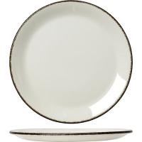 Тарелка «Чакоул Дэппл» мелкая;фарфор,фарфор;D=23,H=2см;белый,черный