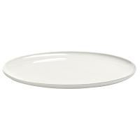 Блюдо «Бэйс»;фарфор;D=320,H=15мм;белый,матовый