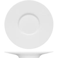 Блюдце «Пьюрити»;эко-кост. фарф.;D=160/68,H=20мм;белый
