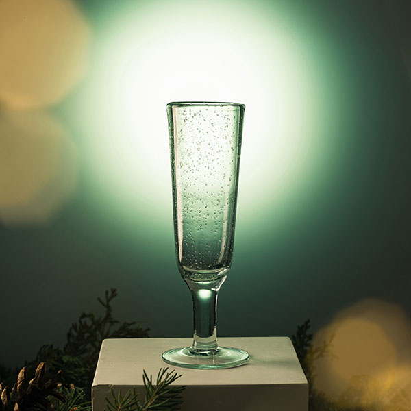 Бокал-флюте «Пьюр»;стекло;D=59,H=195мм;прозр.