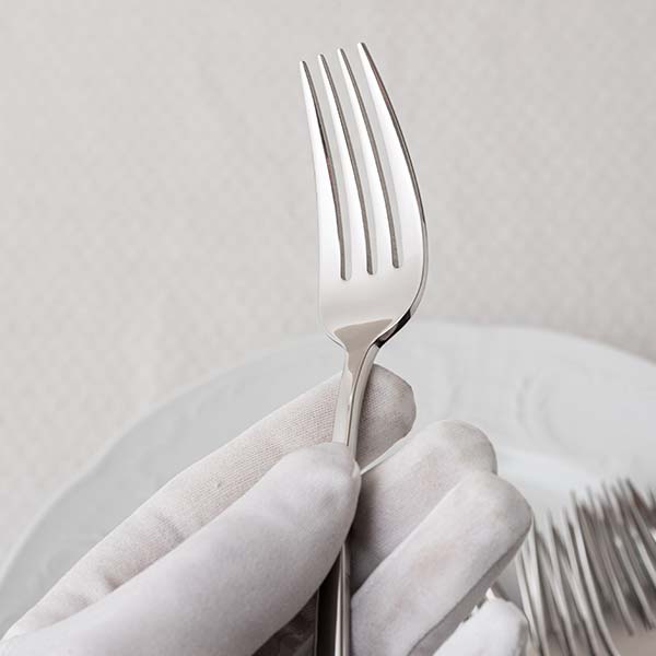 Вилка столовая «Адажио»;сталь нерж.;,L=205/60,B=4мм;металлич.