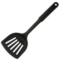 Лопатка перфорированная;пластик;,L=31,5/21,5см;черный