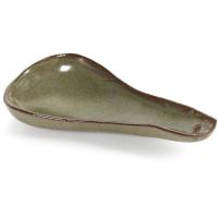 Ложка для комплимента «Мерси»;керамика;,L=10см;зелен.