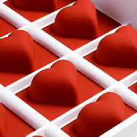 Форма для мармелада «Сердце»[24шт];силикон