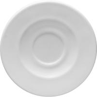 Блюдце «Перформа»;стекло;D=120,H=13мм;белый