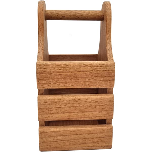 Подставка для мельниц для специй;бук;,H=20,L=10,B=10см;св. дерево