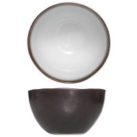 Салатник;керамика;D=14,H=8см;коричнев.