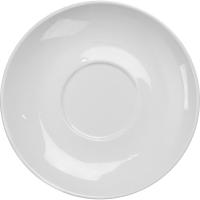 Блюдце «Кунстверк»;фарфор;D=132,H=18мм;белый