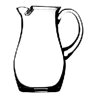 Кувшин;стекло;1,5л;D=13,3,H=21,3см;прозр. Кувшин;стекло;1,5л;D=13,3,H=21,3см;прозр.