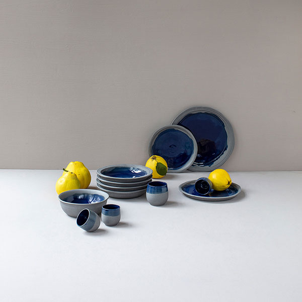 Салатник «Нау»;керамика;0,55л;D=173,H=60мм;синий