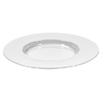 Тарелка «Сан Пеллегрино» подстановочная;фарфор;D=225,H=20мм;белый